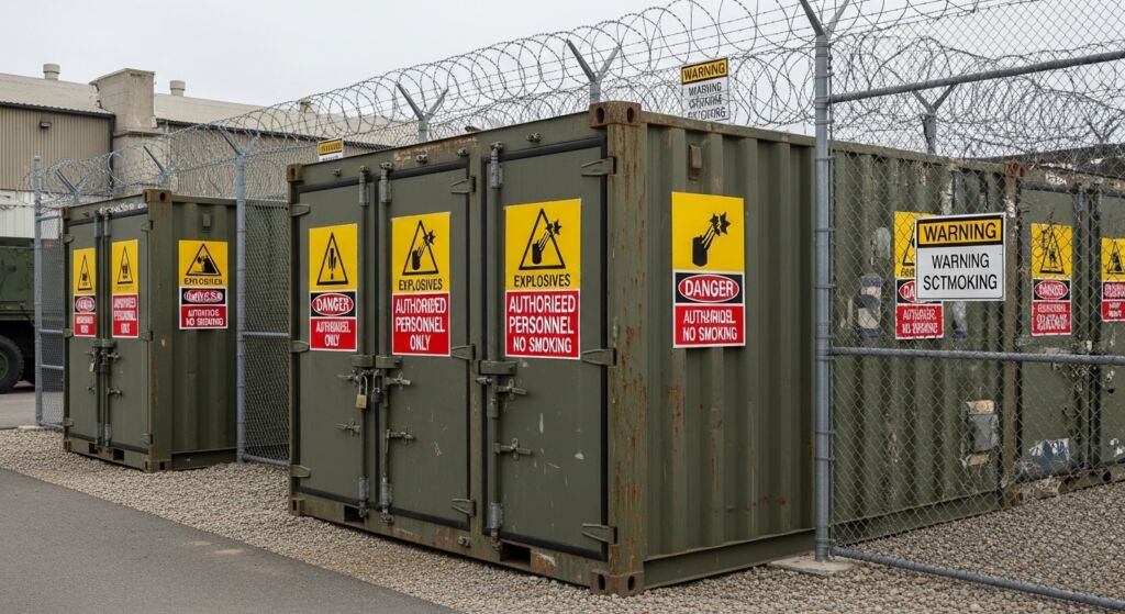 Modified ISO Explosive Material Storage Units – Dorce