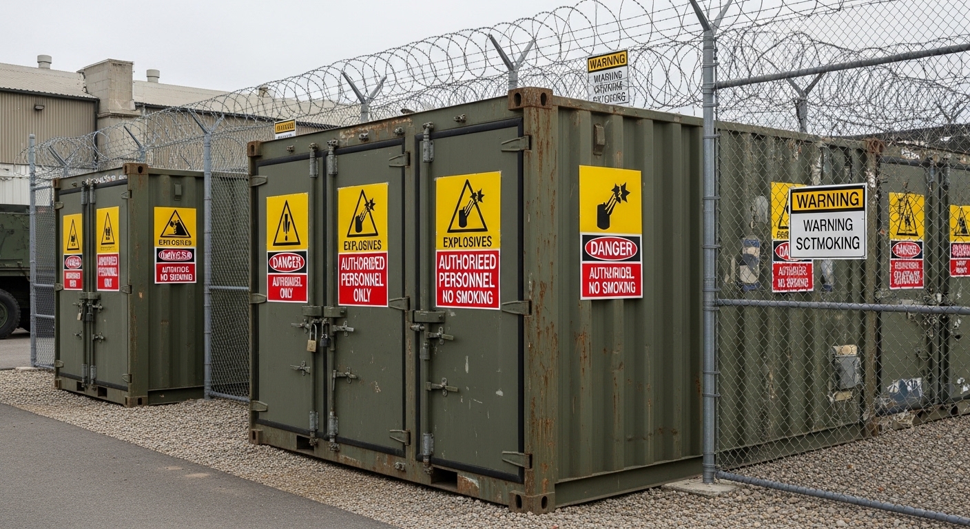 Modified ISO Explosive Material Storage Units – Dorce